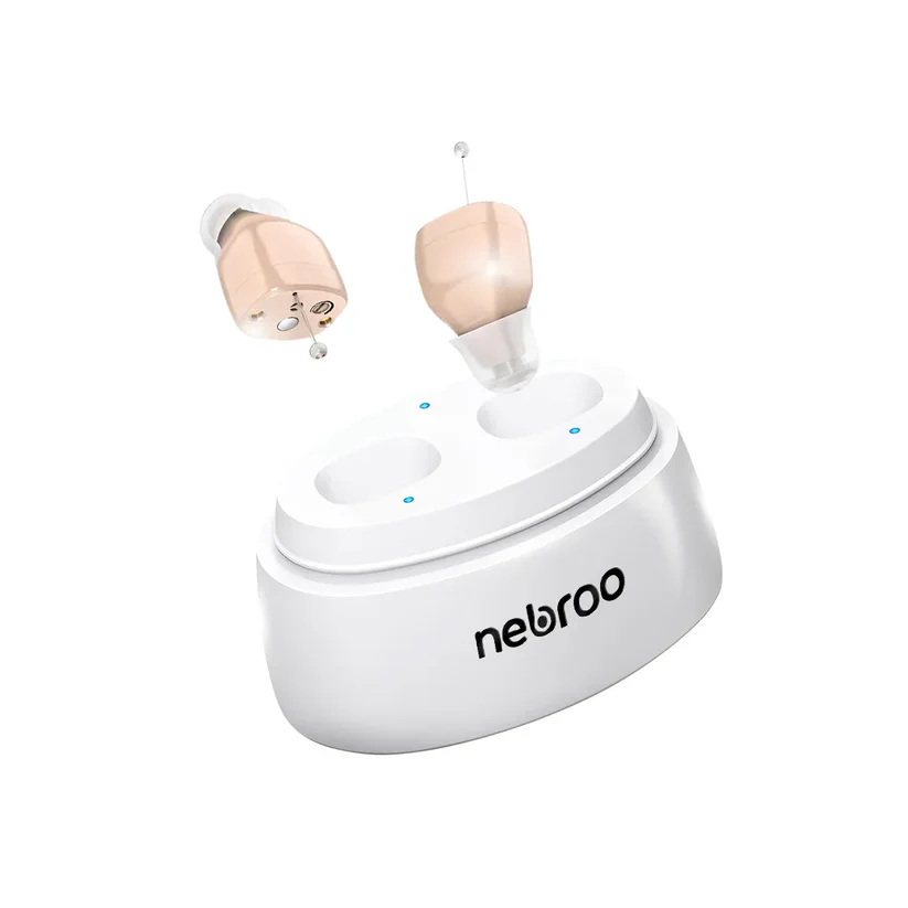 1 X Nebroo CIC Hearing Aids (Pair of 2)