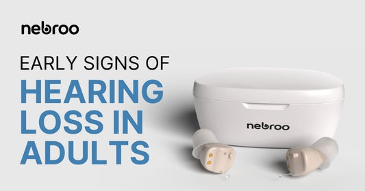 early signs of hearing loss in adults